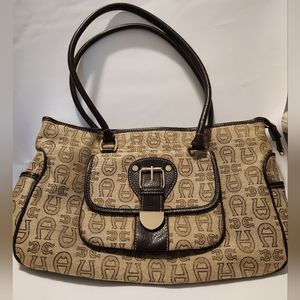 Vintage Etienne Aigner NWOT Brown Shoulder Bag